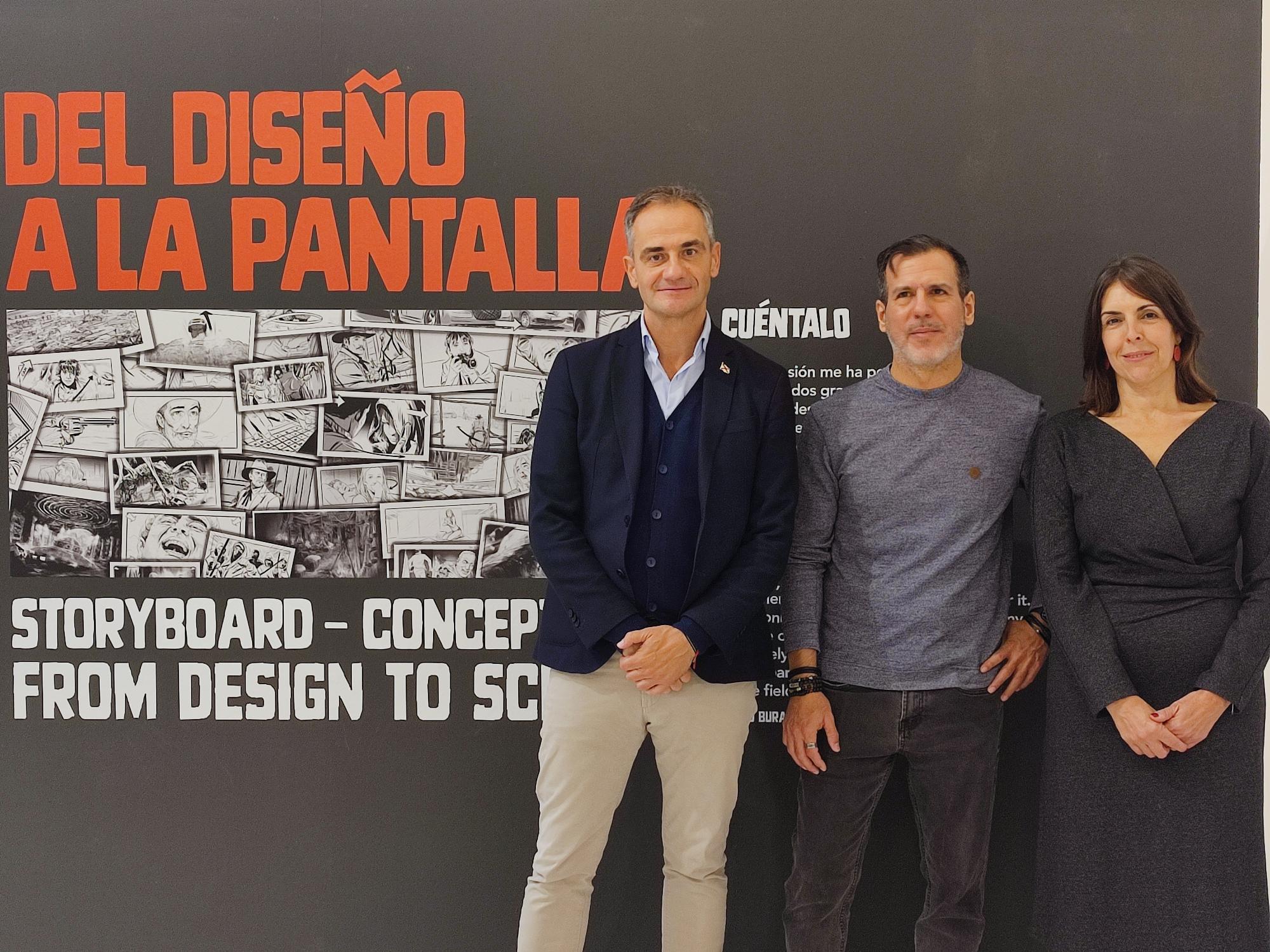 Logroño acoge la exposición 'Del diseño a la pantalla' del artista Pablo Buratti