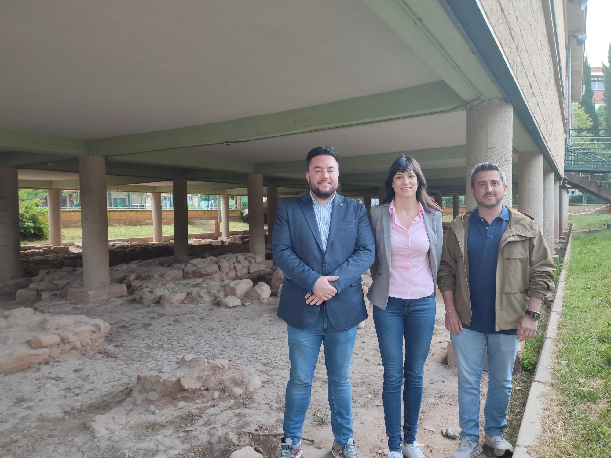 Ruinas romanas del CEIP Varia