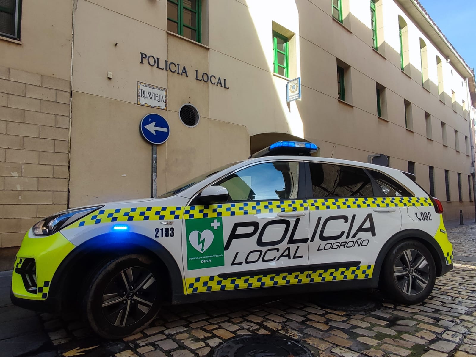 Imagen La Policía Local de Logroño y la Policía Nacional detienen a un grupo de seis personas por intento de agresión