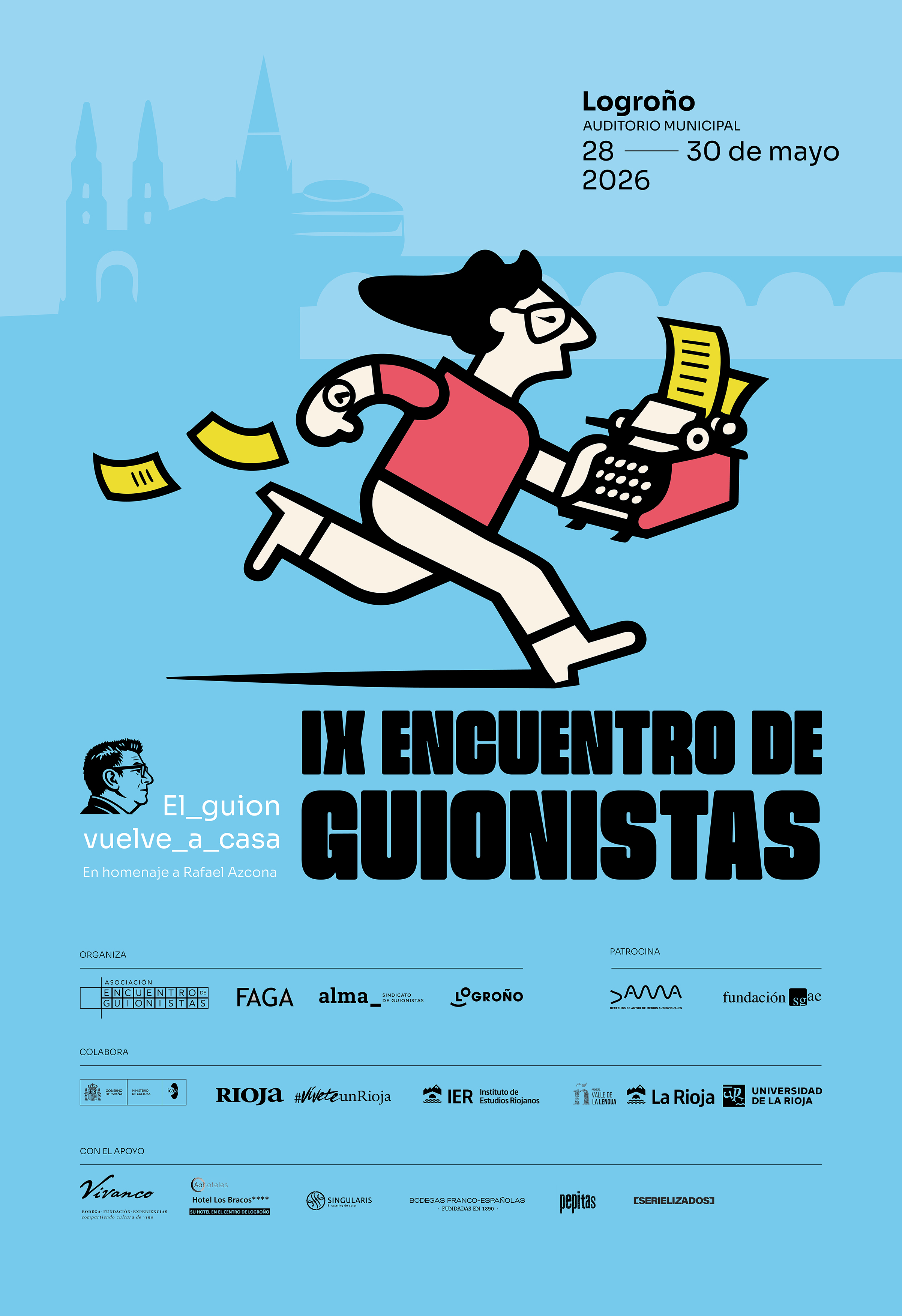 Cartel Presentación IX Encuentro de Guionistas