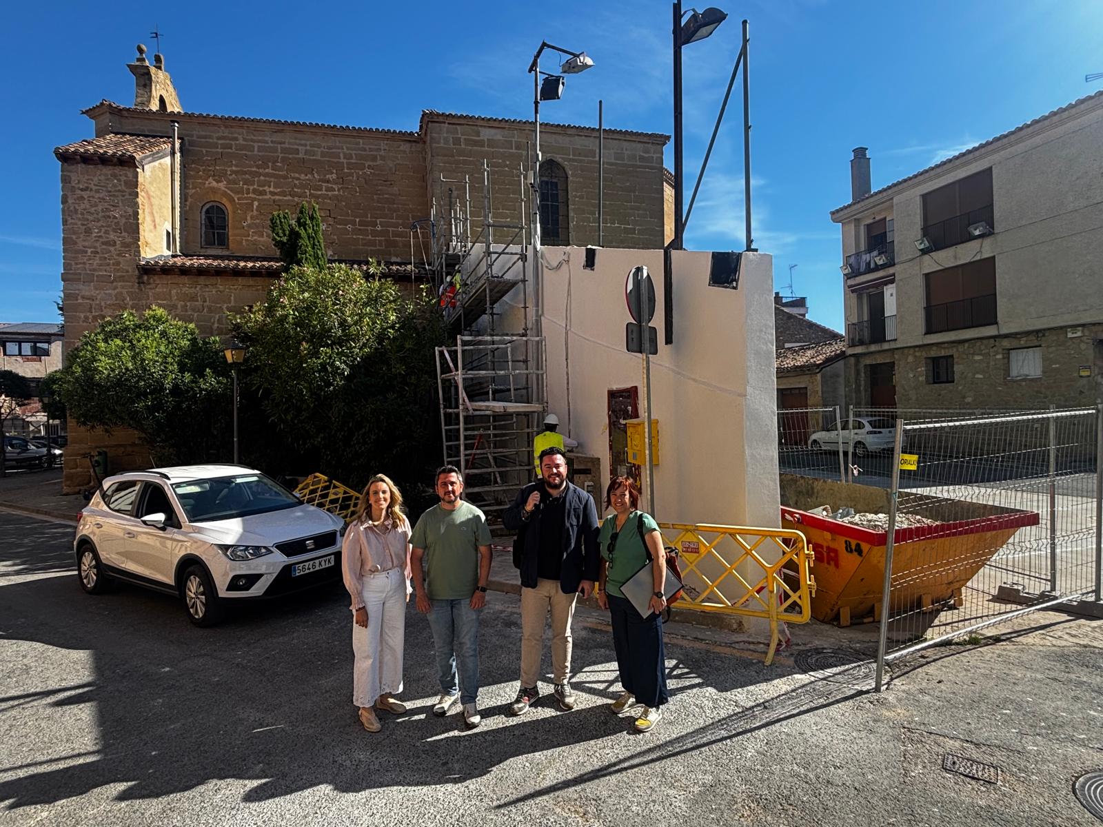 Obras rehabilitación frontón El Cortijo