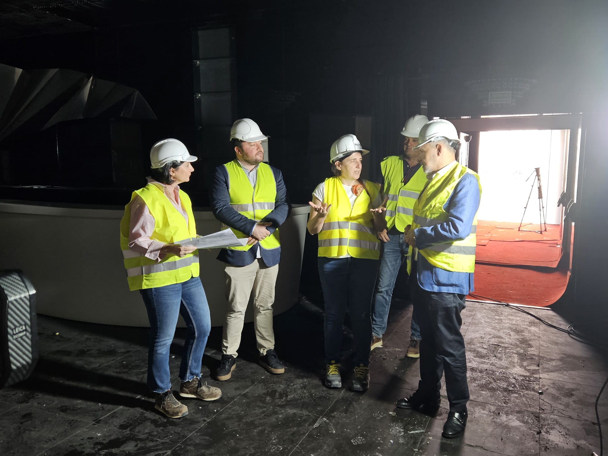 Imagen Comienzan las obras de rehabilitación del edificio del antiguo casino de la calle Sagasta, que albergará un hotel con 63 habitaciones