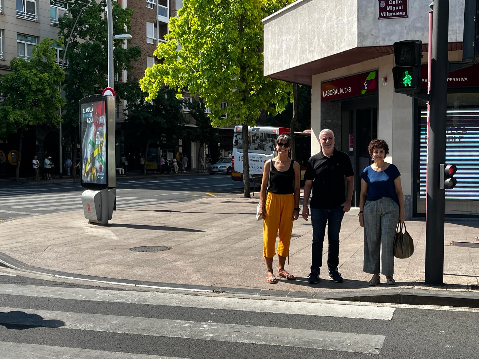 Imagen Logroño incorpora figuras de mujer en un semáforo para continuar haciendo visible la igualdad en el espacio público