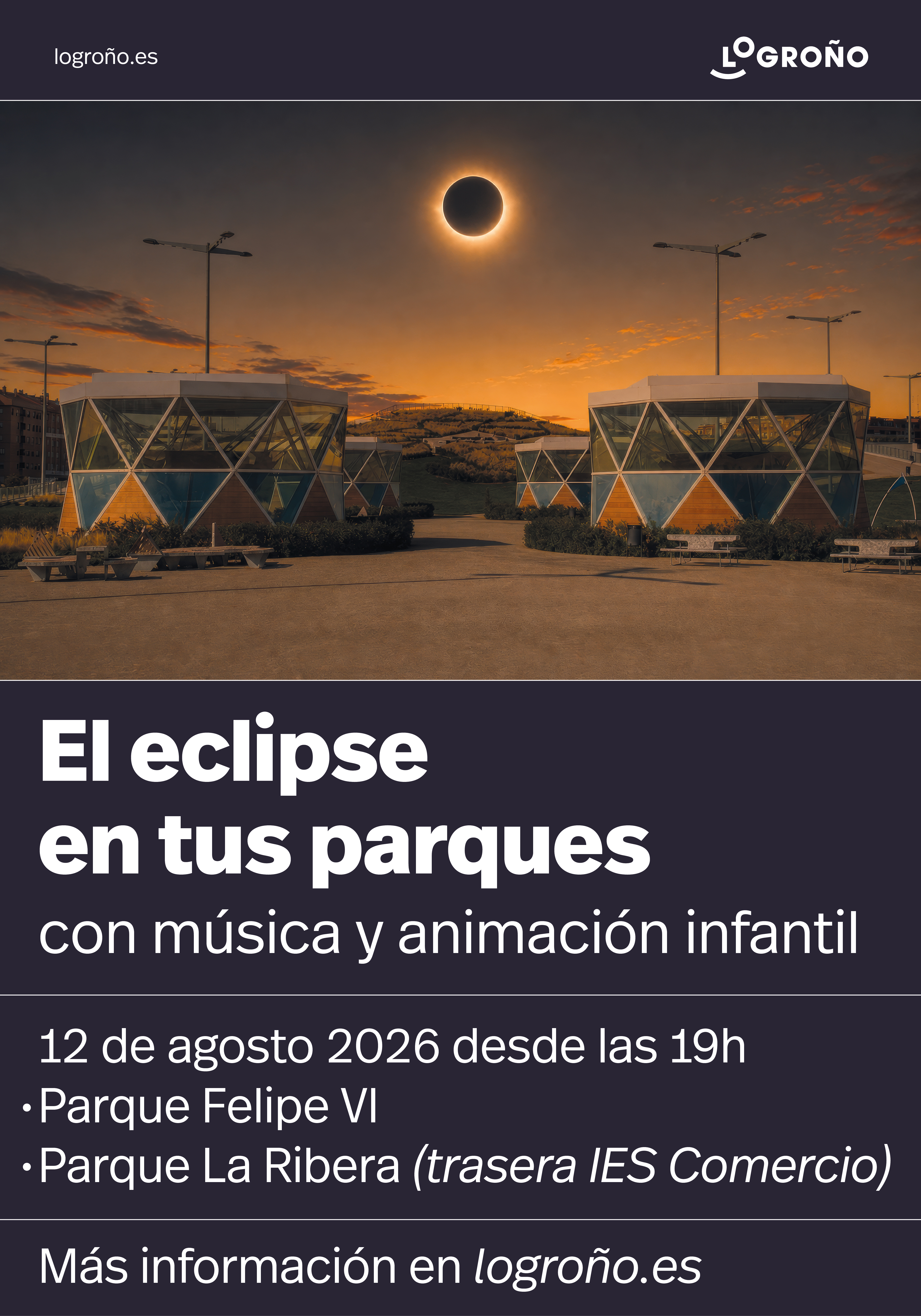 Imagen Logroño se prepara para el eclipse solar con un dispositivo especial coordinado
