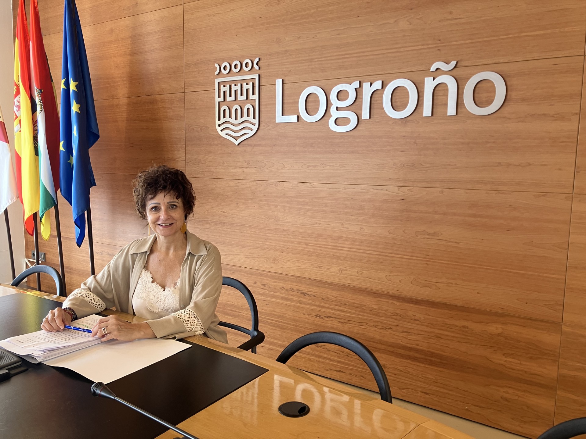 Celia Sanz, portavoz del Ejecutivo municipal, informa sobre los asuntos aprobados en Junta de Gobierno Local