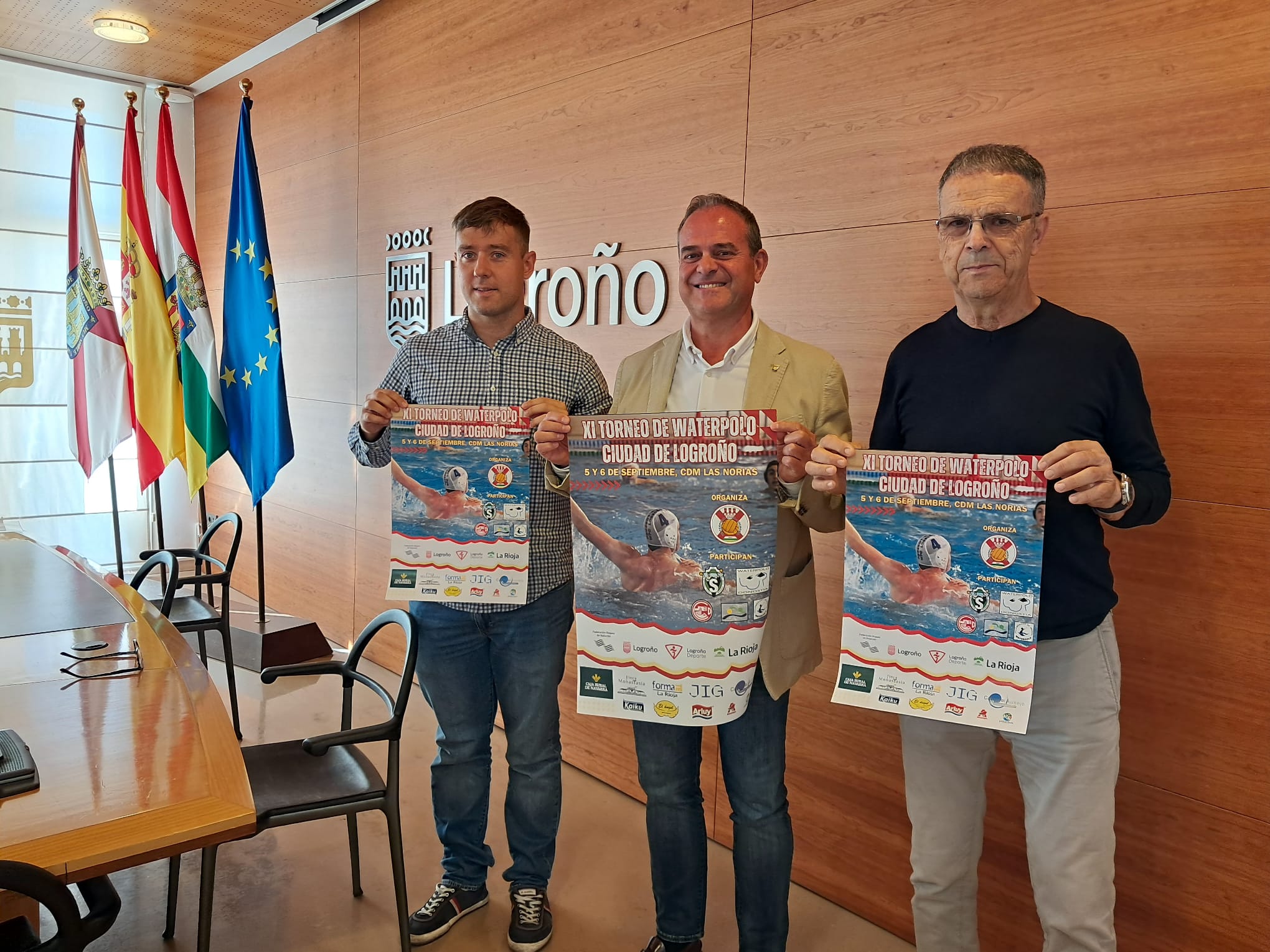 Imagen Las Norias acoge este fin de semana el XI Torneo de Waterpolo Ciudad de Logroño