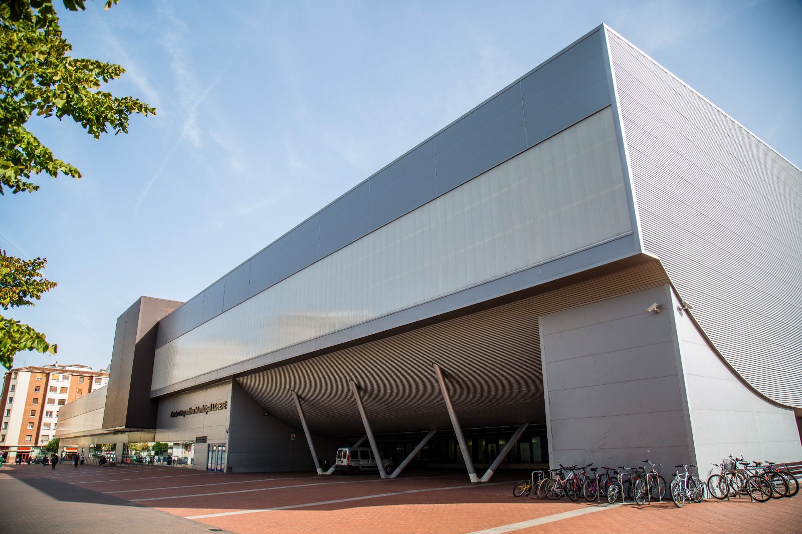 Obras del Centro Deportivo Lobete